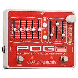 Electro-Harmonix POG2 Polyphonic Octave Generator Advanced Algorithm Guitar Effects Pedal