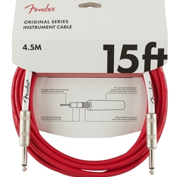 Fender 0990510010 Original Series Instrument Cable - 10' - Fiesta Red