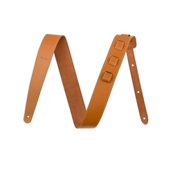 Fender 0990642120 2" Essentials Leather Guitar Strap - Tan