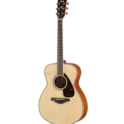 Yamaha FS820 Solid Top Small Body Guitar, Natural