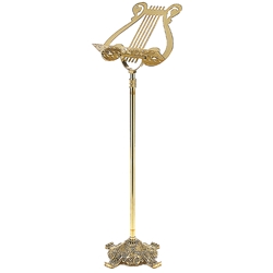 AM Gifts  5200-00 Deluxe Brass Music Stand