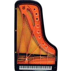 AM Gifts  9526 Piano Soundboard Acrylic Magnet