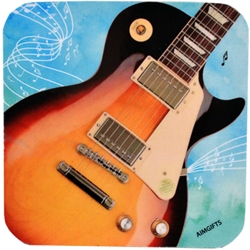 AM Gifts  MUCO44 Les Paul Guitar Vinyl Coaster