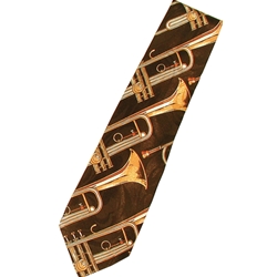 AM Gifts  6393C Trumpet Necktie (Back)
