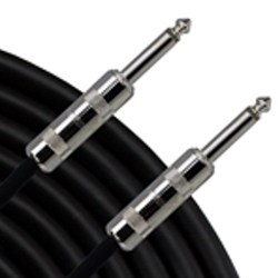 Rapco-Horizon G1-3.B-I Blue Instrument Cable, 3 Ft, 1/4M to 1/4M