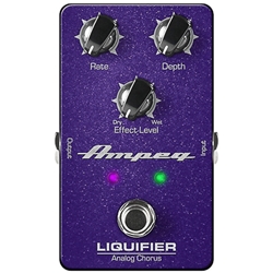 Ampeg LIQUIFIER Bass Analog Chorus Effects Pedal