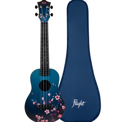 Flight TUC-32SAKURA Sakura Print Concert Ukulele w/ Bag