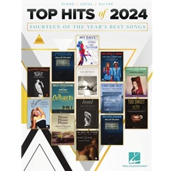 Top Hits of 2024 Piano/Vocal/Guitar